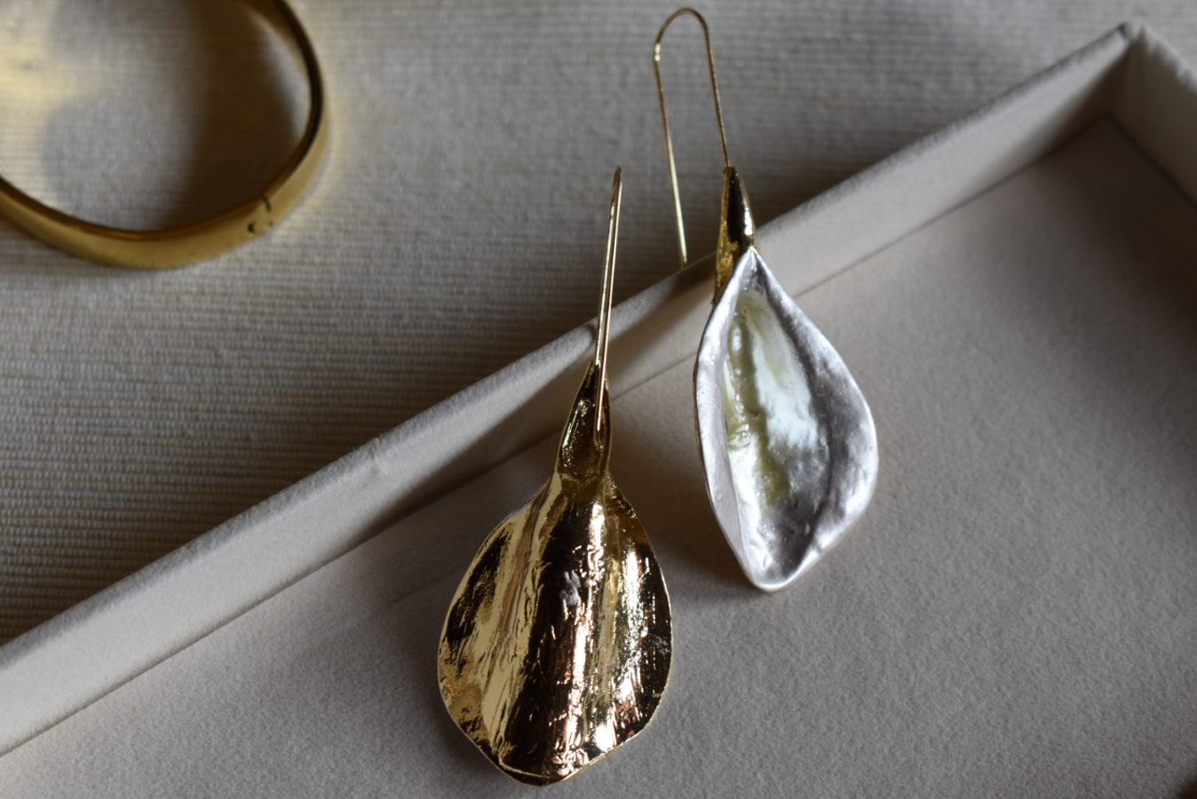 Gleams Gold Earrings