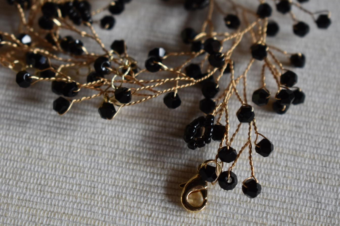 Tree Black Choker