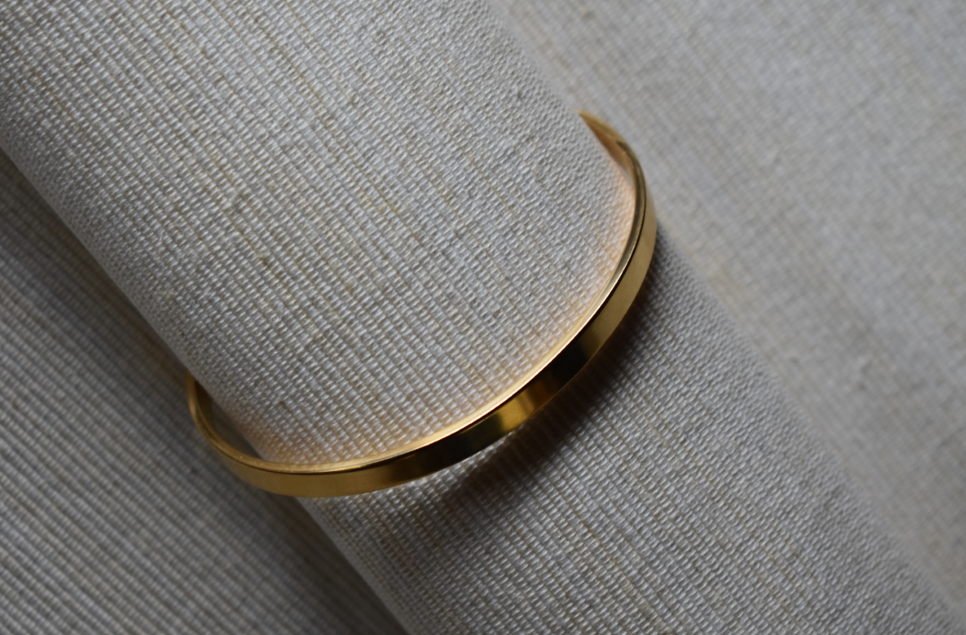 Brazalete Dorado Unisex