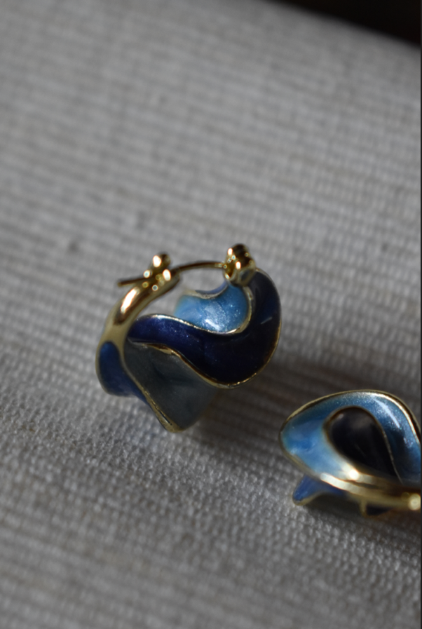 Blue Blue Earrings