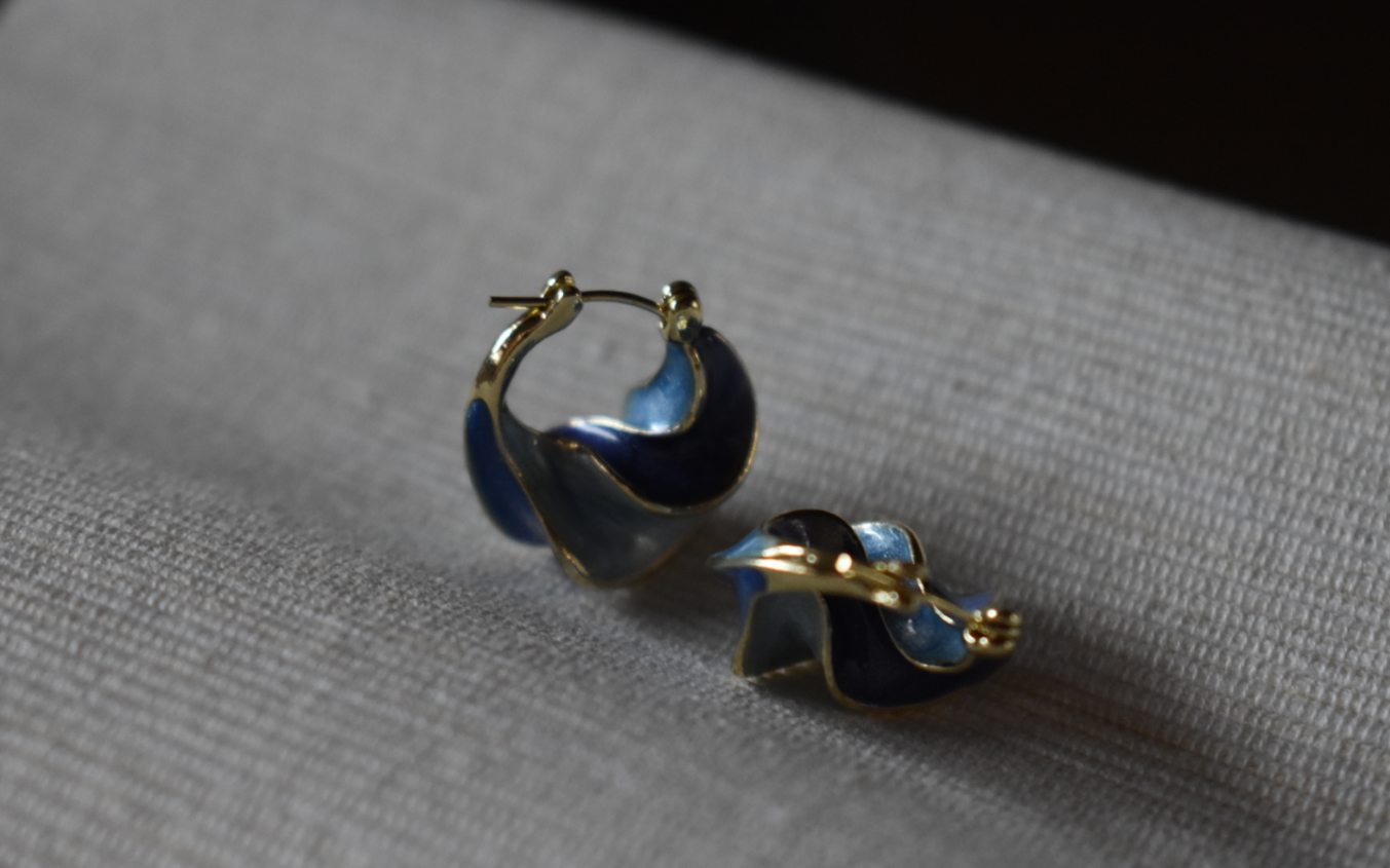 Blue Blue Earrings