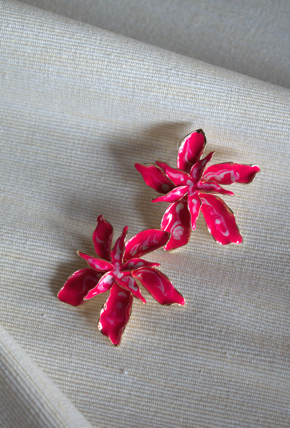 Rosé Earrings